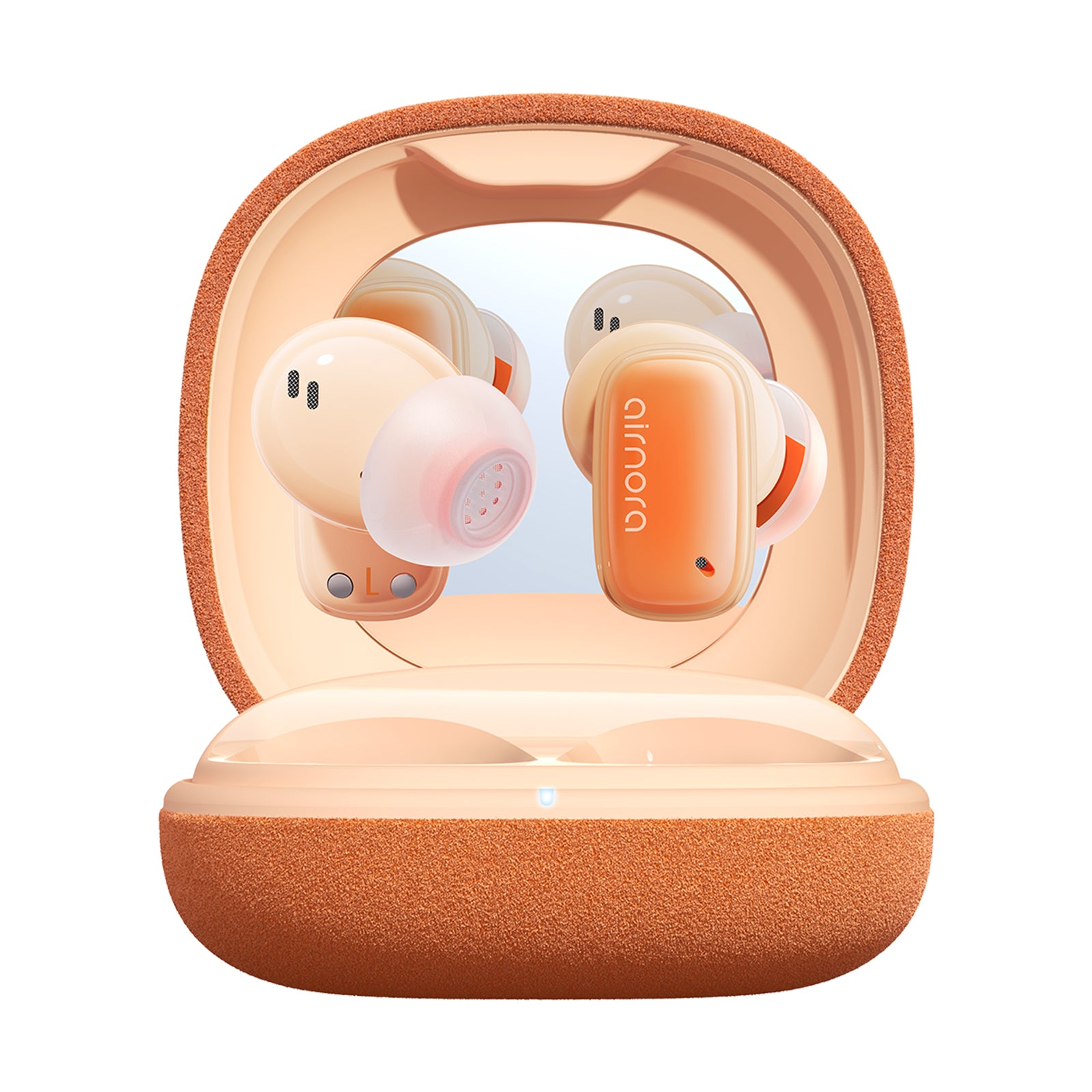 אוזניות אלחוטיות עם מסנן רעשים Baseus AirNora 2 True Wireless Earphones - Gradient Orange