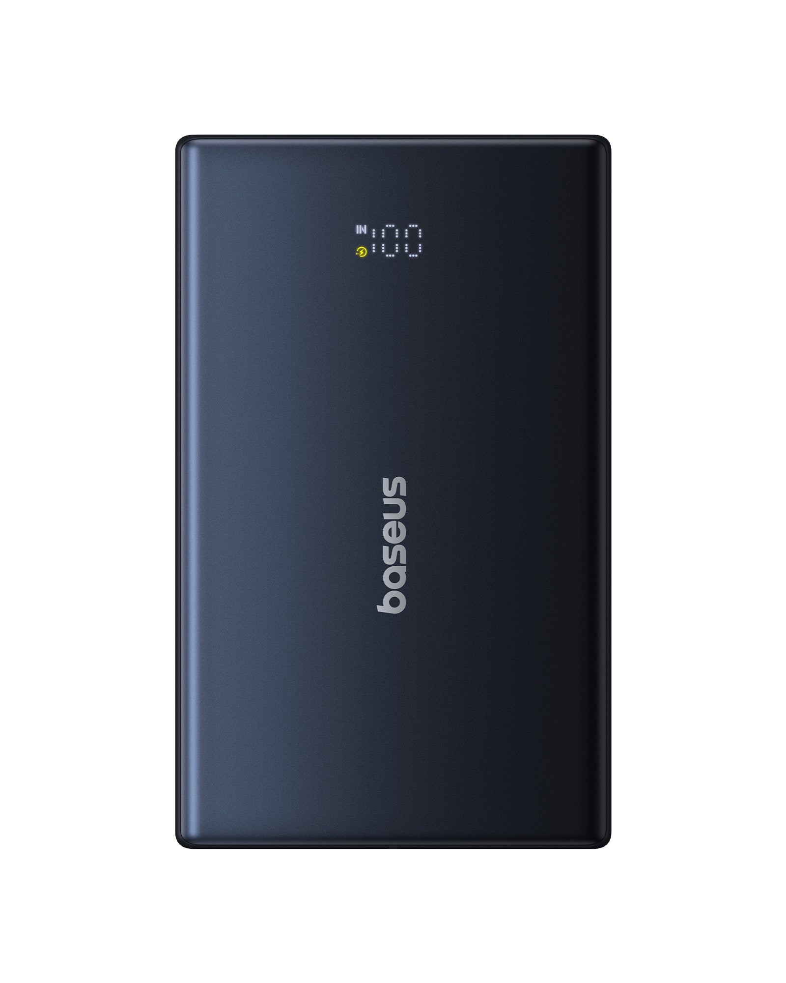 רכב בולט שחור עם תצוגת דיגיטלית של ספק כוח Baseus PicoGo 10000mAh 20W
