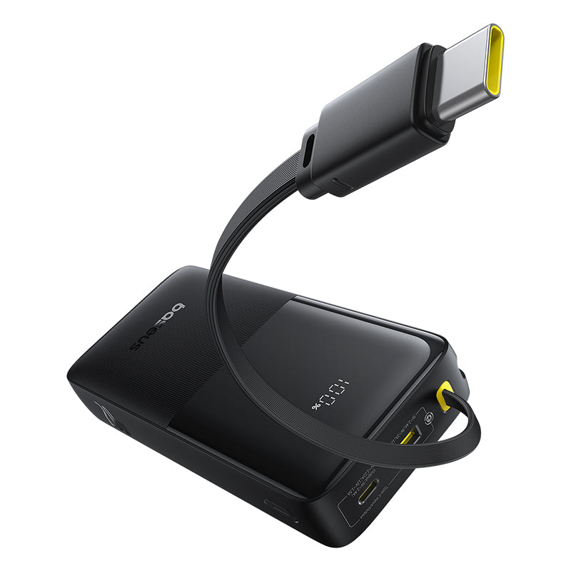 Power Bank Baseus Bipow 2 עם תצוגה דיגיטלית וקיבולת 20000mAh