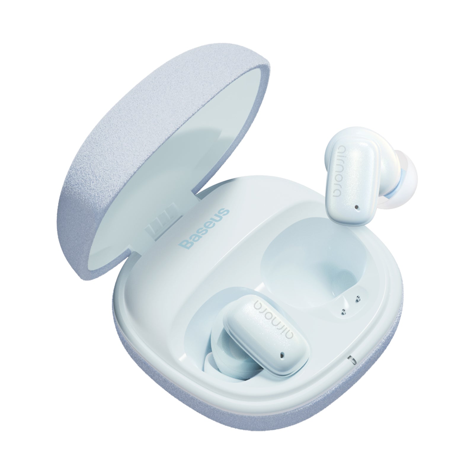 אוזניות אלחוטיות עם מסנן רעשים Baseus AirNora 2 True Wireless Earphones - Galaxy Blue
