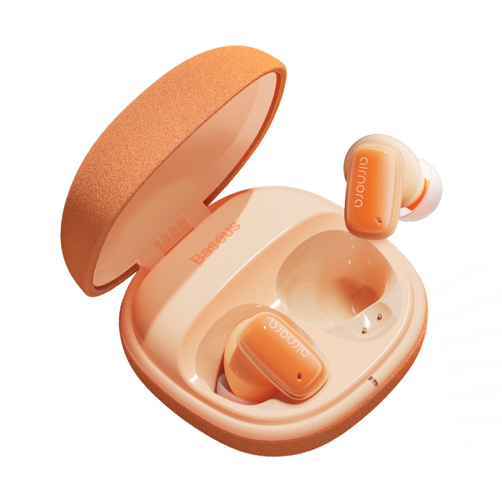 אוזניות אלחוטיות עם מסנן רעשים Baseus AirNora 2 True Wireless Earphones - Gradient Orange