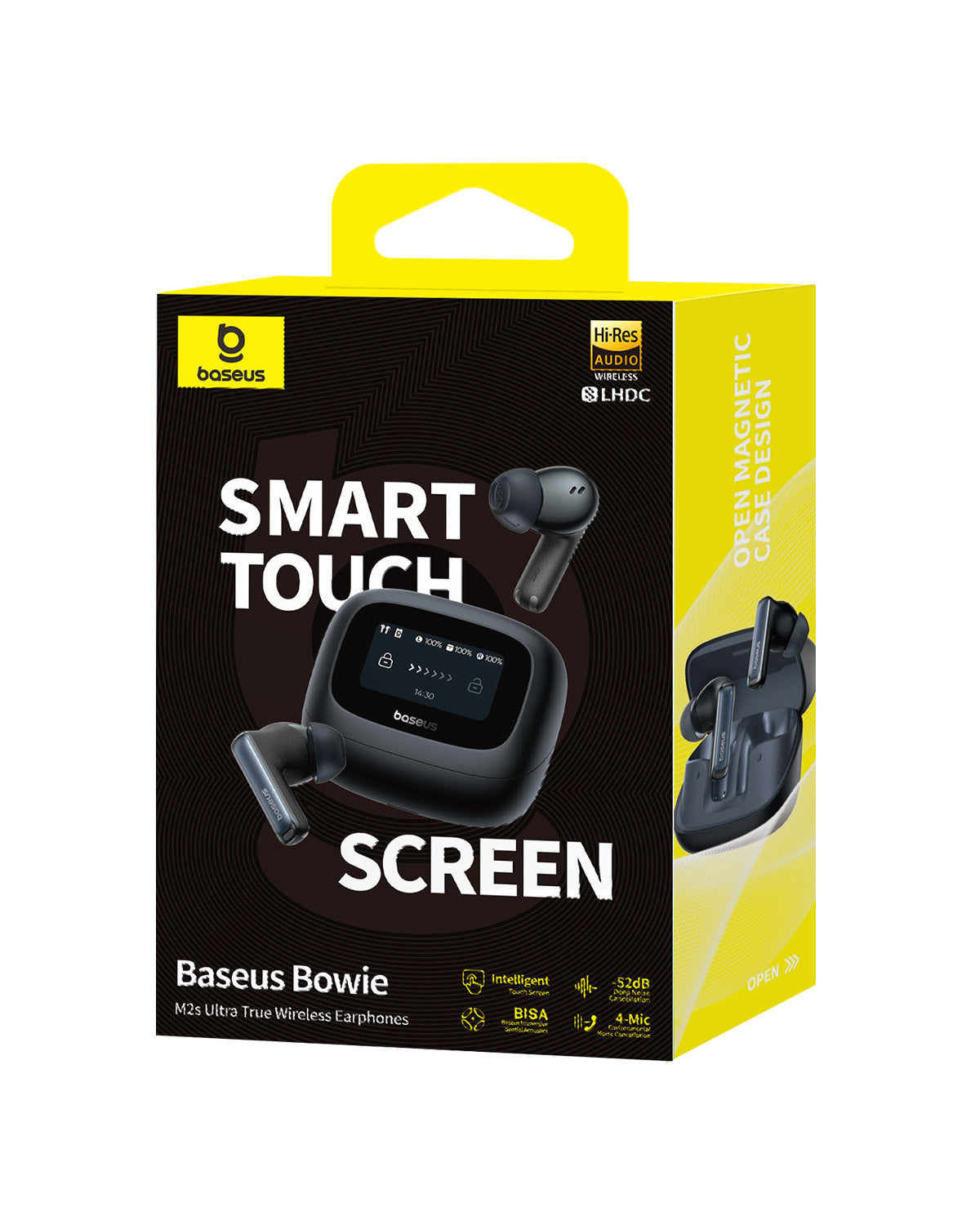 אוזניות אלחוטיות Baseus Bowie M2s Ultra - צבע שחור
