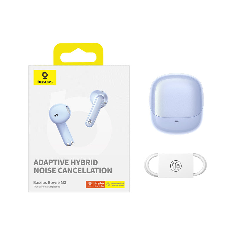 אוזניות אלחוטיות Baseus Bowie M3 True Wireless