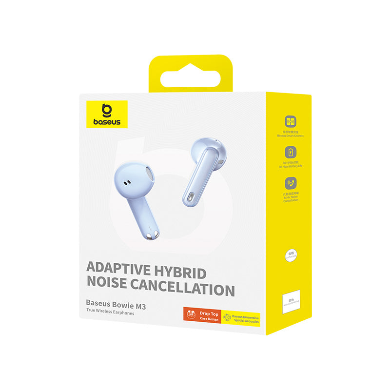 אוזניות אלחוטיות Baseus Bowie M3 True Wireless