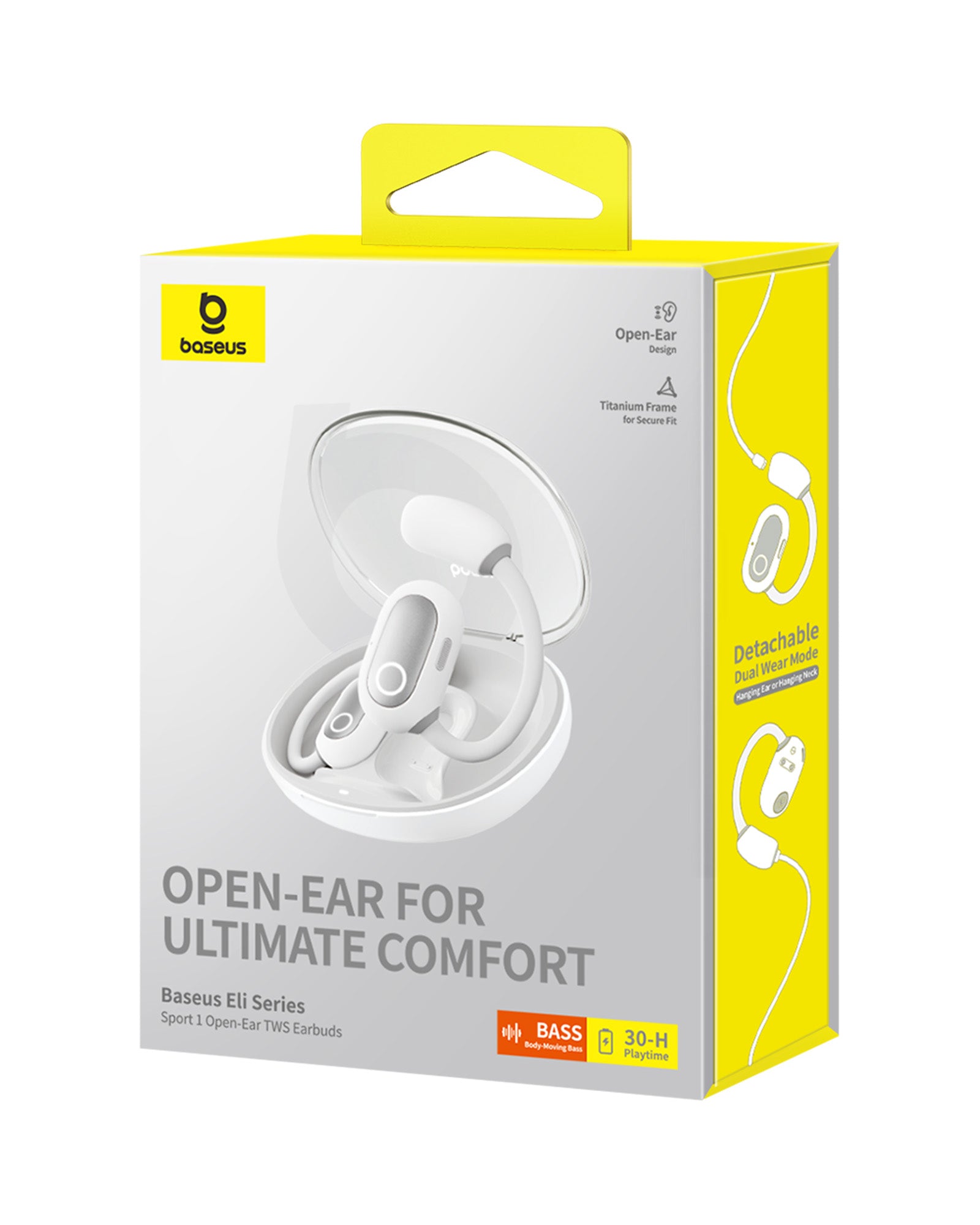 אוזניות אלחוטיות Baseus Eli Sport 1 Open-Ear TWS Earbuds