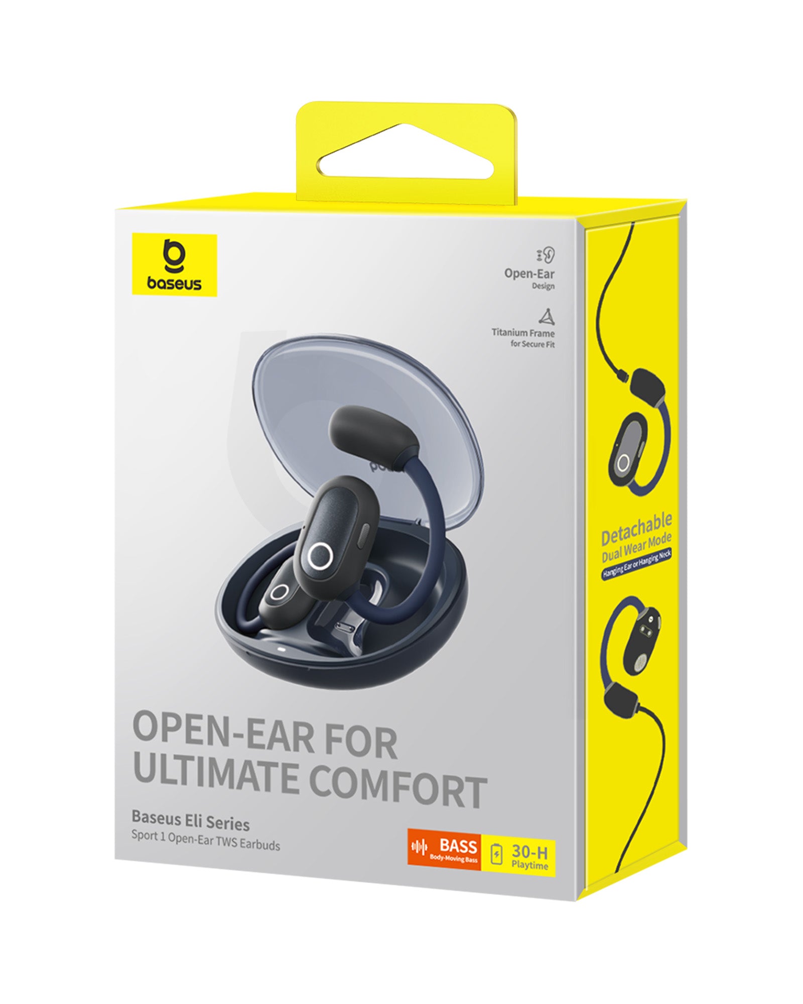 אוזניות אלחוטיות Baseus Eli Sport 1 Open-Ear TWS Earbuds