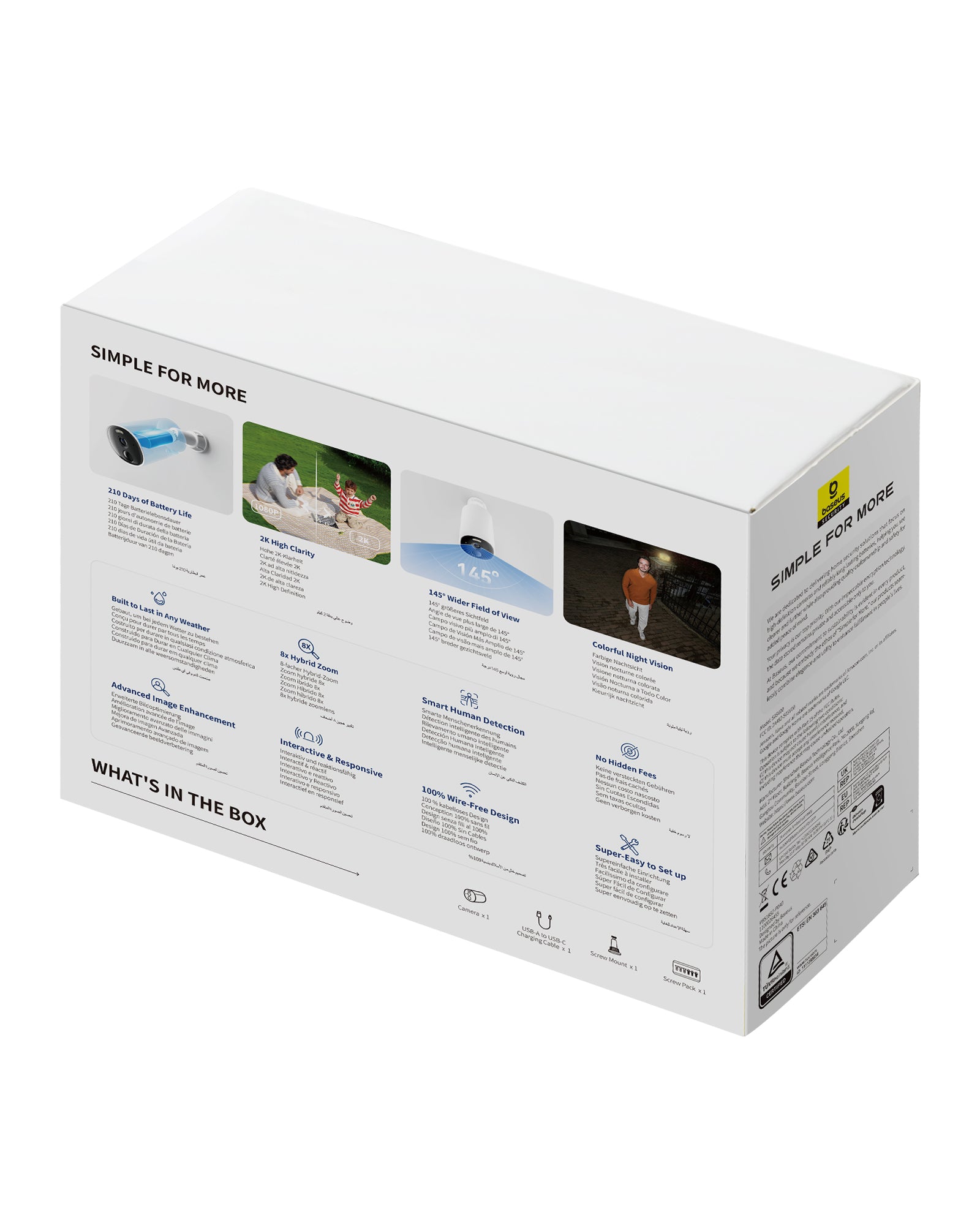 Baseus Security B1 Outdoor Camera 2K