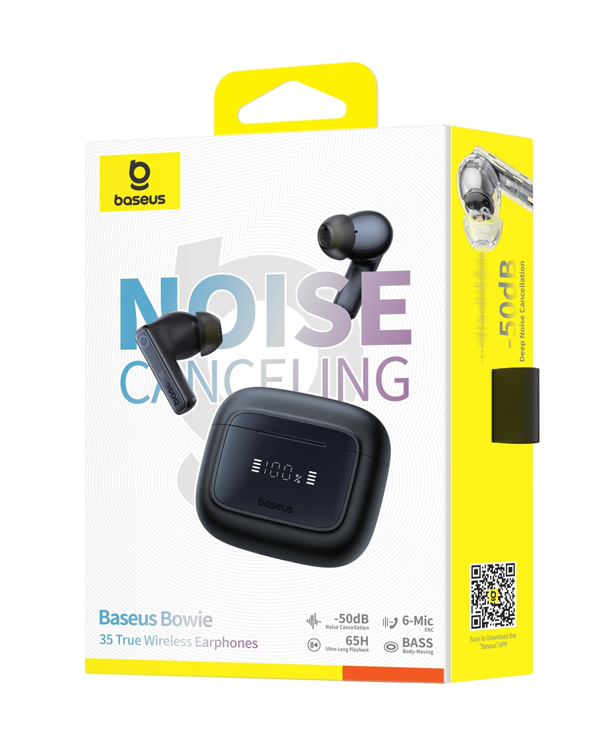 אריזת אוזניות אלחוטיות Baseus Bowie E3 BOWIE 35