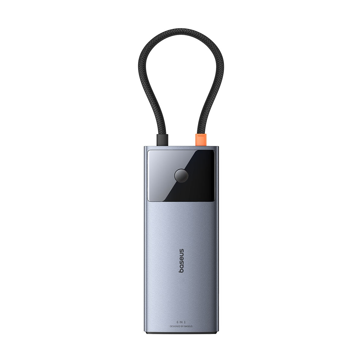 מפצל Baseus Metal Gleam Series II 6-in-1 USB HUB