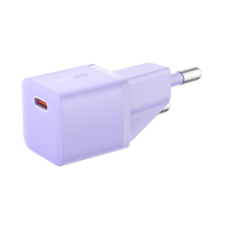 מטען קיר מהיר Baseus GaN5 Fast Charger(mini) 1C 20W