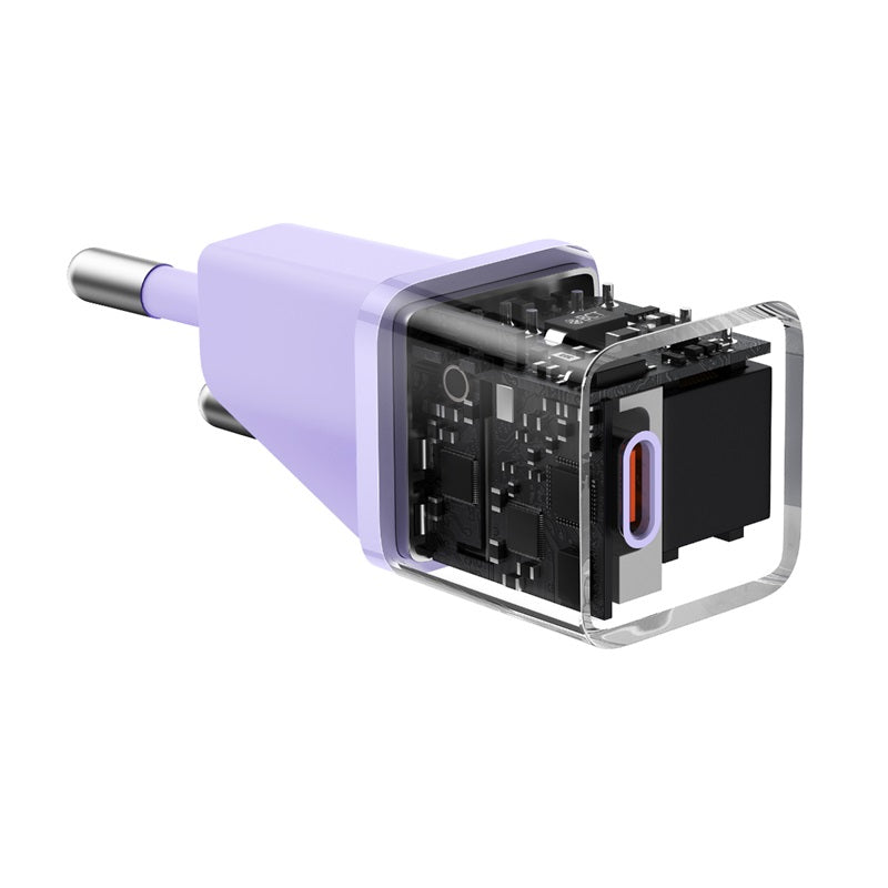 מטען קיר מהיר Baseus GaN5 Fast Charger(mini) 1C 20W