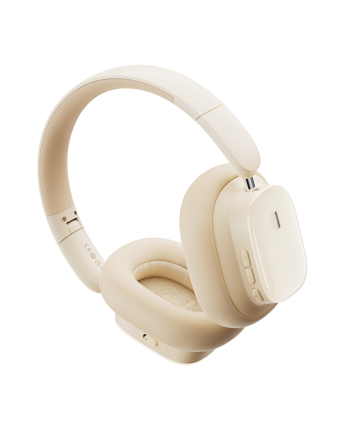 אוזניות אלחוטיות עם מסנן רעשים Baseus Bowie H1i - White
