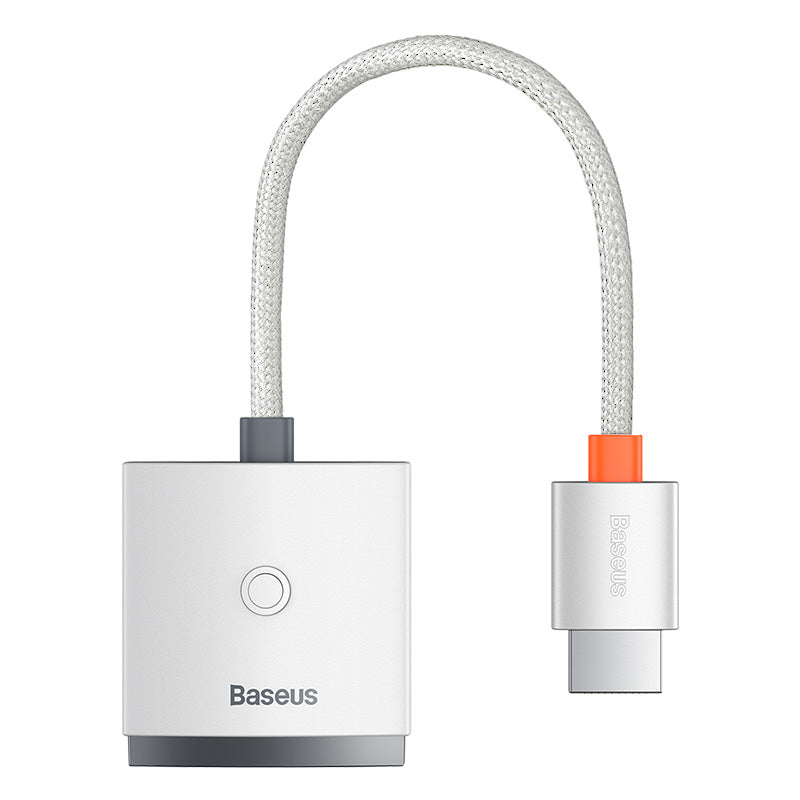 מתאם למסכים Baseus Adapter HDMI to VGA 3.5 mm Aux & Micro USB