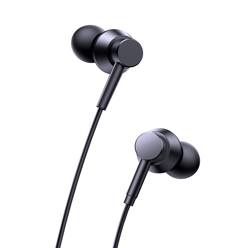 Baseus Encok CZ11 חיבור - Type C עם סיליקון צבע שחור
