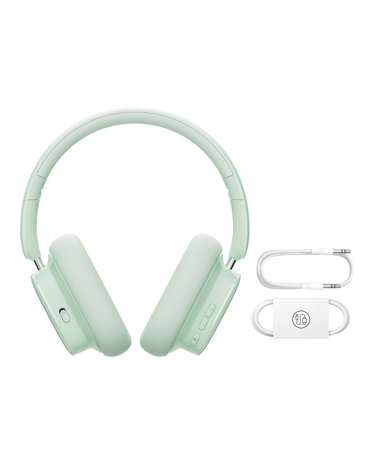 אוזניות אלחוטיות עם מסנן רעשים Baseus Bowie H1i - Green