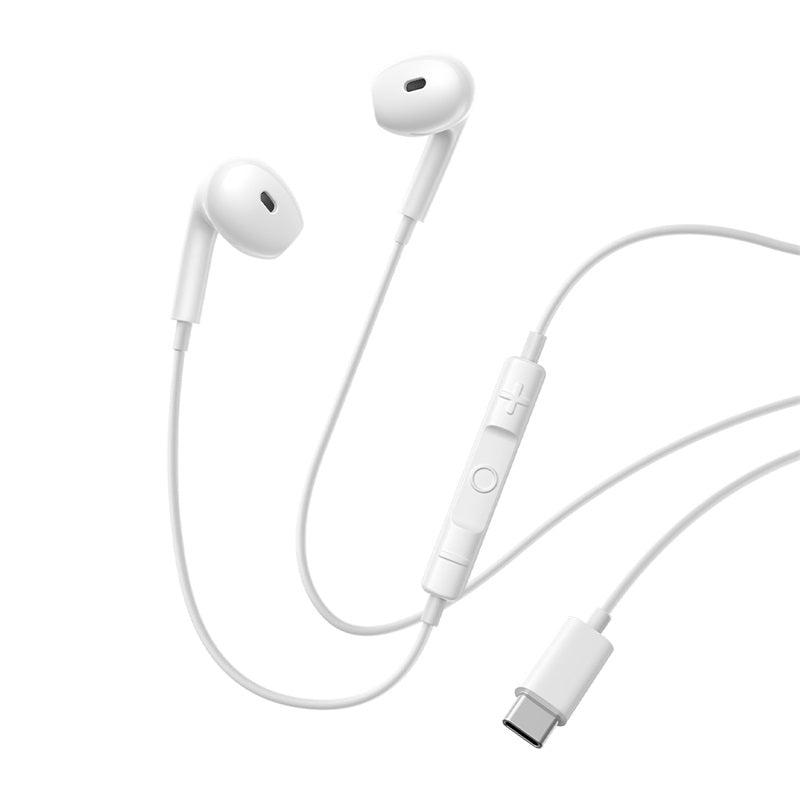 Baseus Encok CZ19 Wired Earphones Moon White