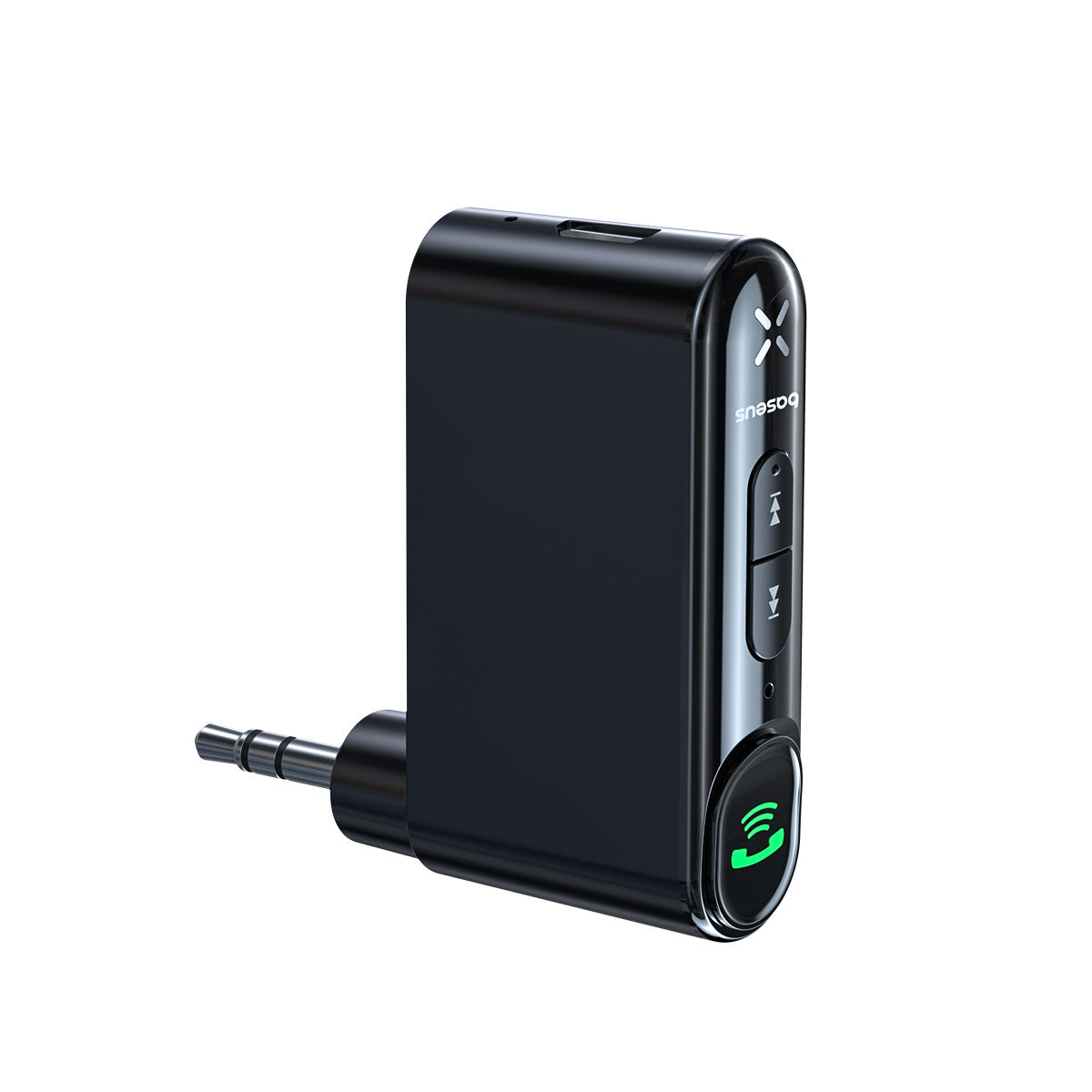 משדר אודיו Baseus BSBA-02 מחיבור AUX ל Bluetooth שחור