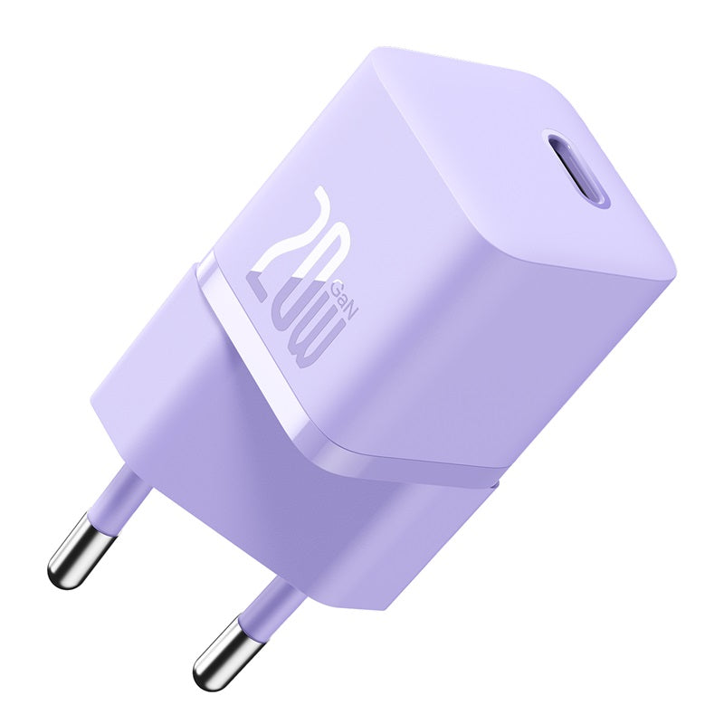 מטען קיר מהיר Baseus GaN5 Fast Charger(mini) 1C 20W