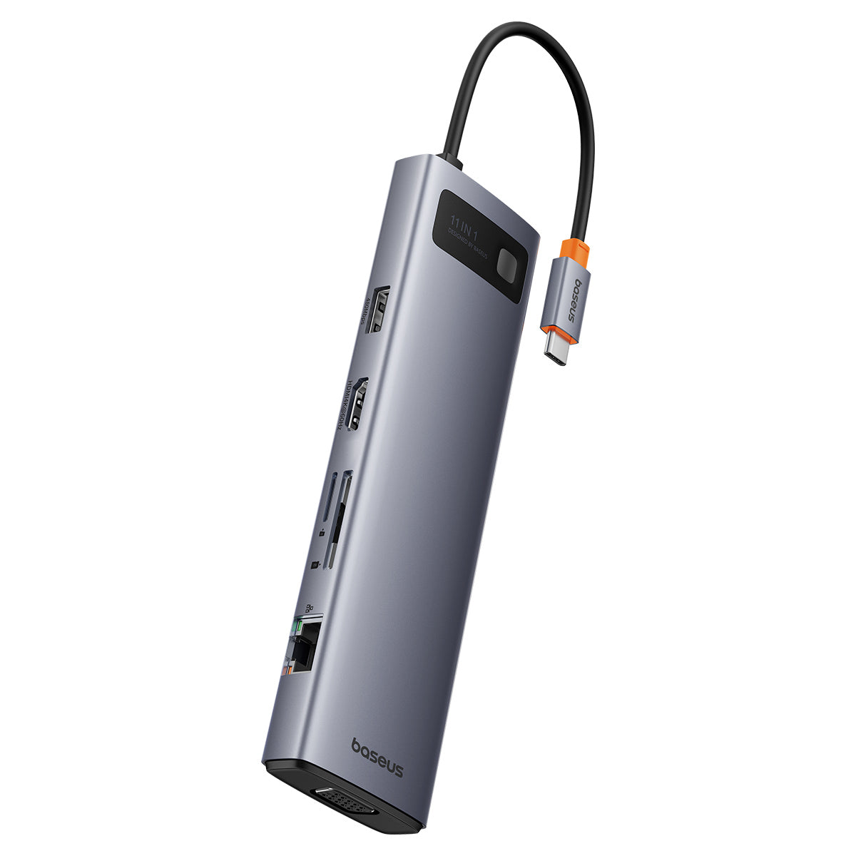 מפצל Baseus Metal Gleam Series 11-Port HUB
