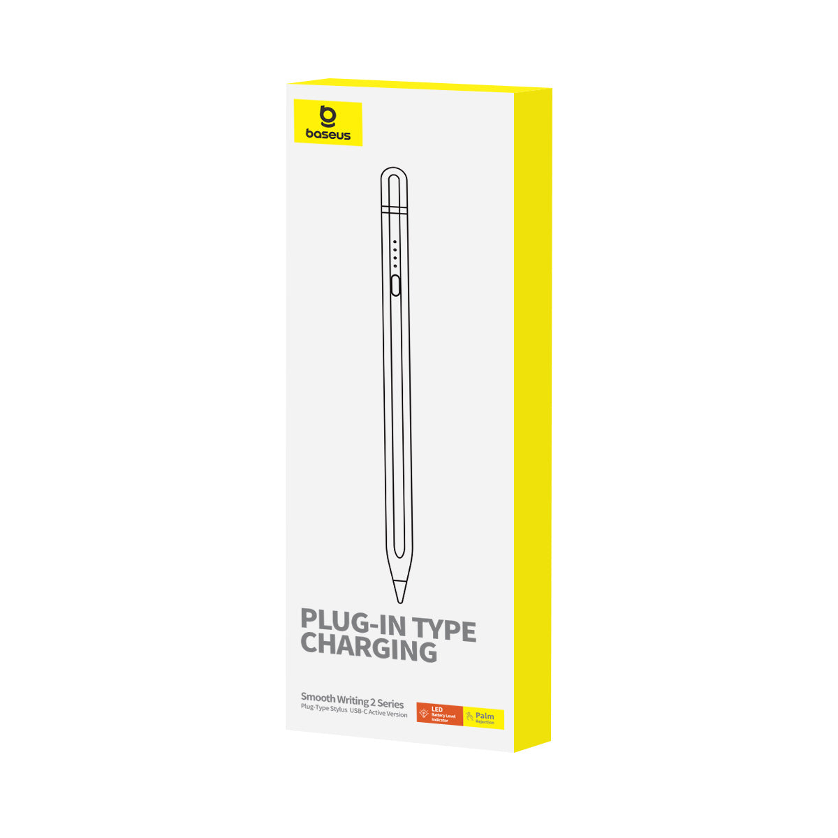Packaging of Baseus Smooth Writing 2 Stylus USB-C Active Version stylus pen