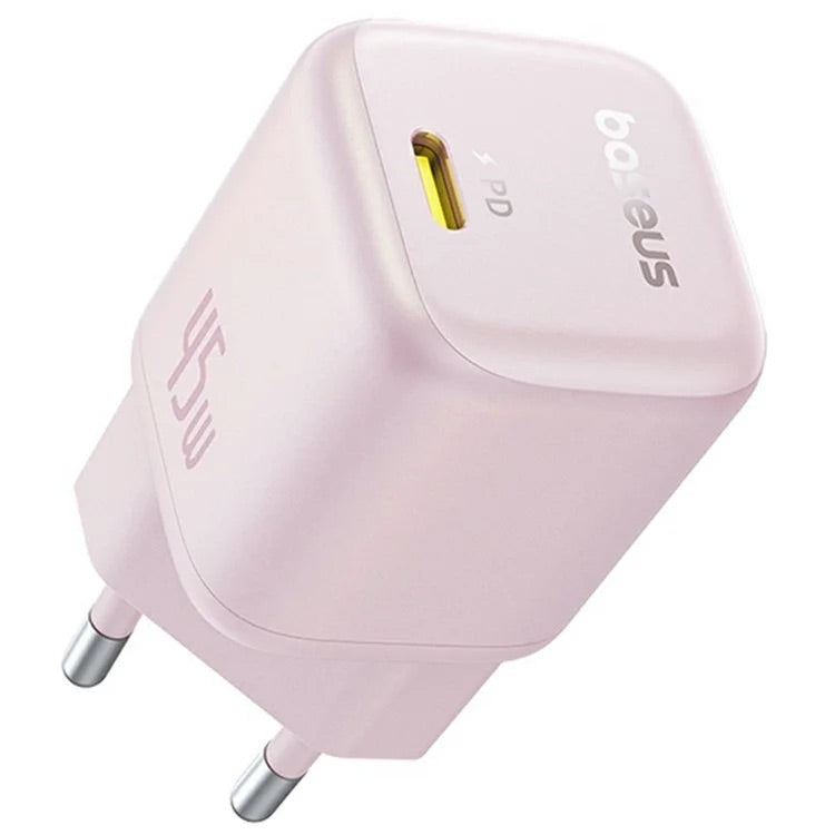 Baseus PicoGo GaN Fast Charger 1C 45W EU Baby Pink