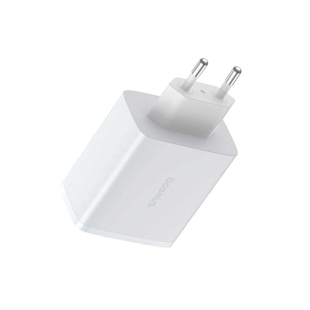 OS-Baseus Cube Pro Fast Charger 2C+U 65W EU Moon White