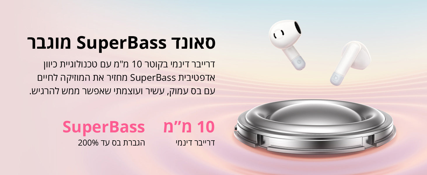 Baseus Bass BS2 Lite True Wireless Earbuds white feature image