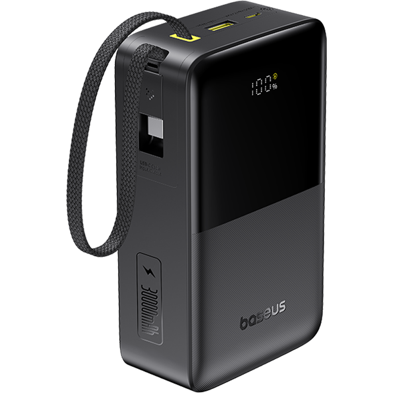 סוללת גיבוי EnerFill 2 Pro Built-in Cable 30000mAh 22.5W