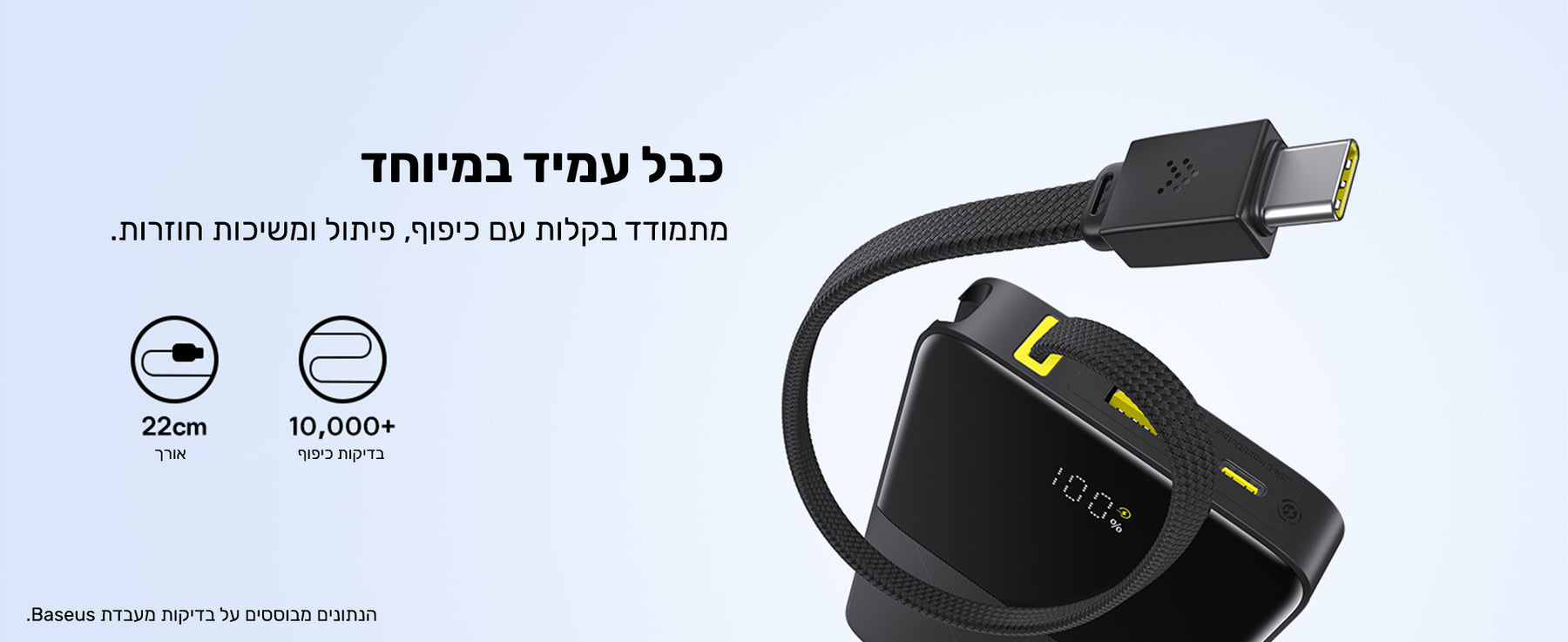 Baseus EnerFill FC51 Bipow2 Pro W/Cable 10000mAh 22.5W feature image