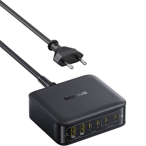 Baseus FH21 Desktop Charging Station 4C+2U 120W Black