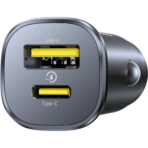 Baseus GoTrip Car Charger C+U 30W Cosmic Black